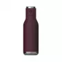 ASOBU Wireless Beat Izolowana butelka ze stali nierdzewnej z głośnikiem Bluetooth 0,5 L Czerwony