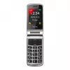 Bea-fon Silver Line SL605 Telefon Funkcyjny Dual-SIM Czarny Srebrny