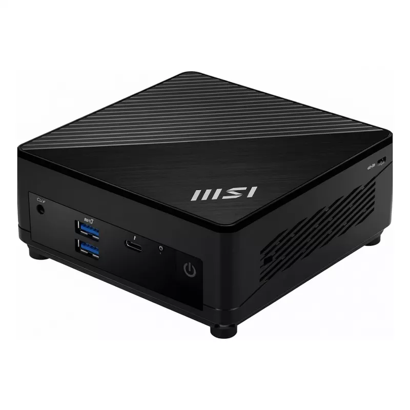 MSI Cubi 5 1M-627XAT Mini-PC, 16 GB DDR4 RAM, 512 GB NVMe SSD, No OS, Czarny