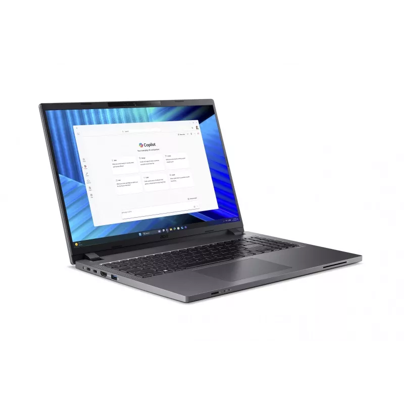 Acer TravelMate P2 TMP216-71-G3-TCO 16 inch WUXGA IPS Laptop Intel Core Ultra 5 125H 16GB RAM 512GB SSD Windows 11 Pro Czytnik linii papilarnych Czytnik kart inteligentnych 3Y On-Site NBD