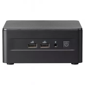 ASUS NUC 13 Pro Tall Kit RNUC13L3HV500000I - Barebone - Mini-PC - Intel Core i5-1350P - Bez RAM - Bez dysku - Intel Iris Xe Graphics - Wi-Fi 6E - Bluetooth 5.3 - 2.5GbE - vPro - Czarny