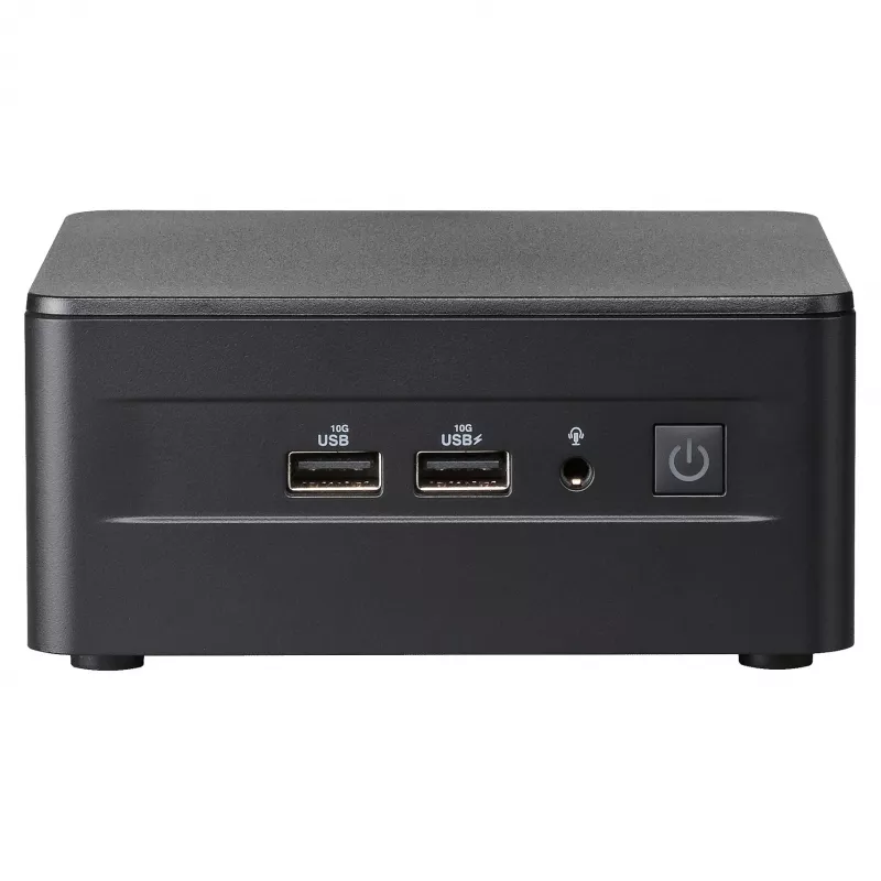 ASUS NUC 13 Pro Tall Kit RNUC13L3HV500000I - Barebone - Mini-PC - Intel Core i5-1350P - Bez RAM - Bez dysku - Intel Iris Xe Graphics - Wi-Fi 6E - Bluetooth 5.3 - 2.5GbE - vPro - Czarny