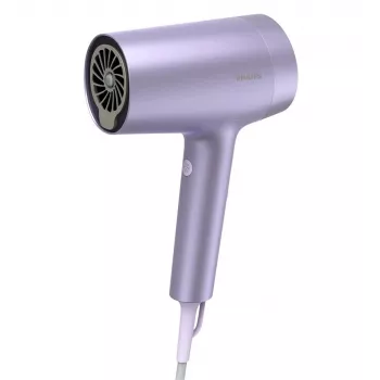 Philips Suszarka do włosów BHD723/10 Series 7000 1800W Silnik cyfrowy Technologia SenseIQ Matowa biel z różowym złotem