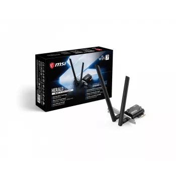 MSI Herald BE6500 WiFi 7 PCIe Karta Sieciowa