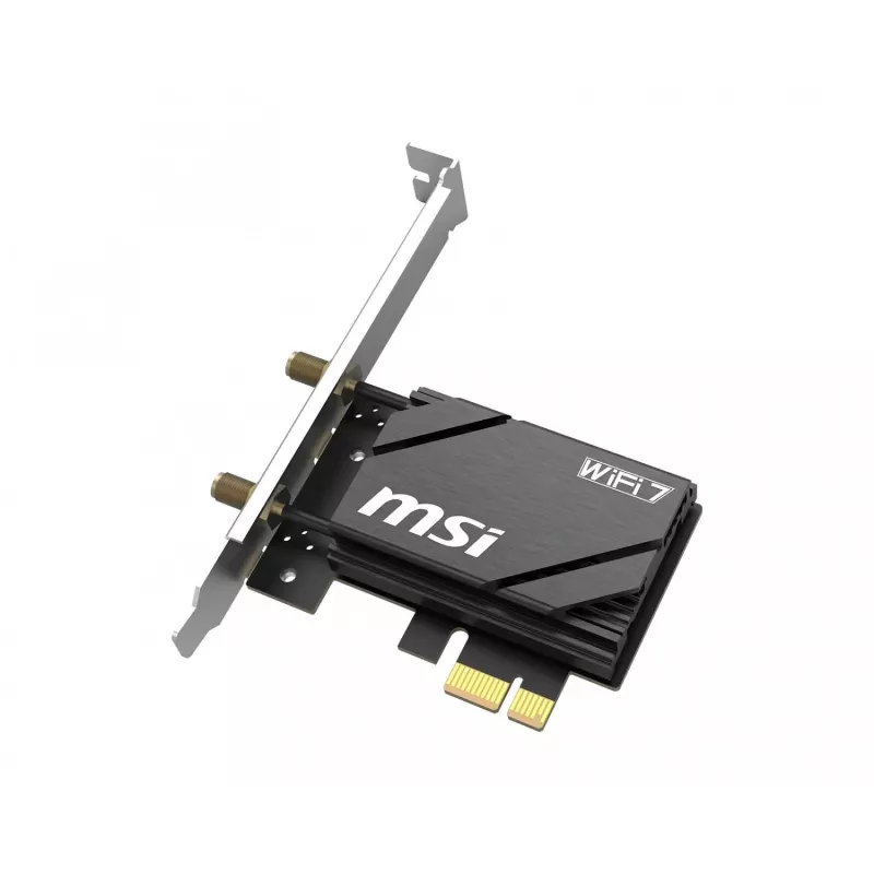 MSI Herald BE6500 WiFi 7 PCIe Karta Sieciowa