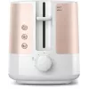 Philips Viva Collection HD2638/11 Toster 2 Kromki 950 W Różowe Złoto, Biały