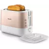 Philips Viva Collection HD2638/11 Toster 2 Kromki 950 W Różowe Złoto, Biały