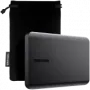 Toshiba Canvio Basics Excl 1TB Zewnętrzny Dysk Twardy, USB 3.2 Gen 1, Czarny