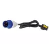 Przewód zasilający APC - IEC 60309 16A (M) do IEC 60320 C19 - 16 A - 3,0 m - Blokowany - Czarny - dla P/N: SMT2200I-AR, SMT2200R2I-AR, SMT3000I-AR, SMT3000R2I-AR, SRT1500XLI, SRT2200XLI-KR (AP8758)