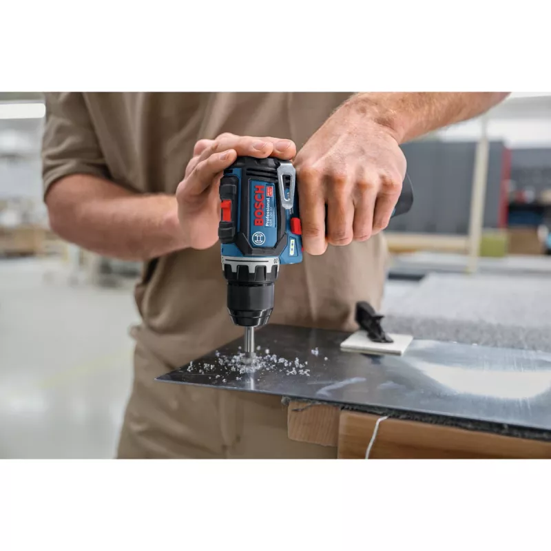 Bosch Professional GSR 12V-32 Wiertarko-wkrętarka akumulatorowa, 12V, niebiesko-czarna, 2x akumulatory Li-Ion 2,0 Ah, zestaw 24 akcesoriów, torba narzędziowa