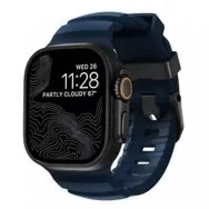 NOMAD Rocky Point Band for Apple Watch 46mm/49mm Navy/Black