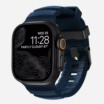 NOMAD Rocky Point Band for Apple Watch 46mm/49mm Navy/Black