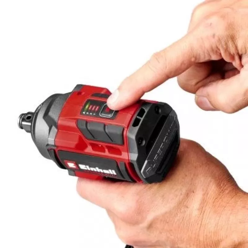 Einhell Professional TP-CW 18/350-C Li BL Akumulatorowy klucz udarowy 18V 350Nm samo narzędzie Czerwony/Czarny