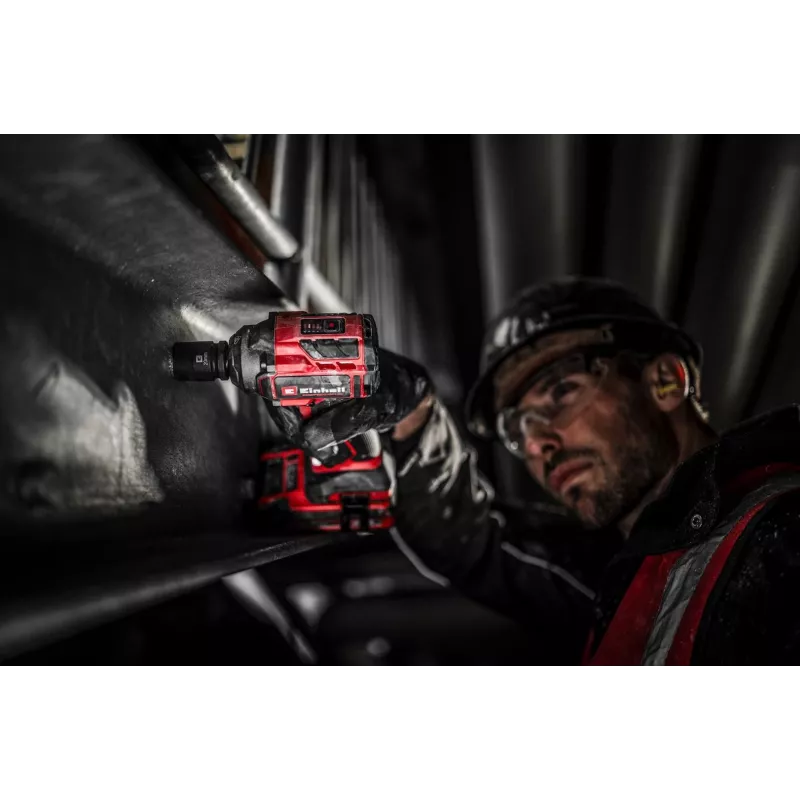 Einhell Professional TP-CW 18/350-C Li BL Akumulatorowy klucz udarowy 18V 350Nm samo narzędzie Czerwony/Czarny