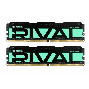 Pamięć PC DDR4 Rival Radiant 32GB (2x16GB) 3200MHz CL16 Zielona