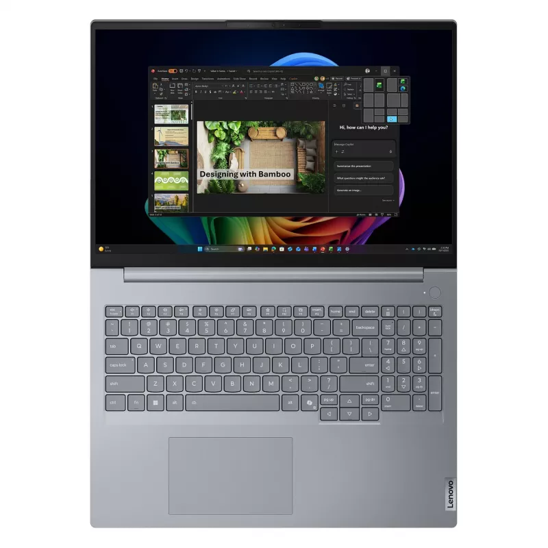 Lenovo ThinkBook 16 G9 IPL 21UR - Intel Core Ultra 7 355 - 32 GB RAM - 512 GB SSD - 16 inch WUXGA - Windows 11 Pro - Arctic Grey