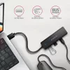 i-tec Axagon HUE-C2A USB-C Hub 4-Port 5 Gbps 2x USB-A + 2x USB-C z Power Delivery