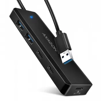 i-tec Axagon HUE-C2A USB-C Hub 4-Port 5 Gbps 2x USB-A + 2x USB-C z Power Delivery