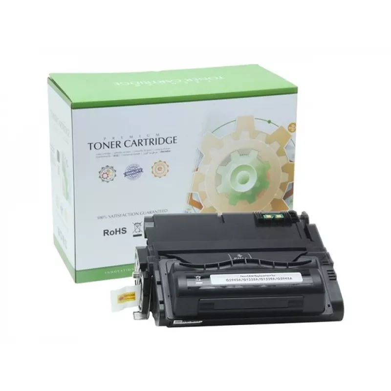 Static Control Black Compatible Toner Cartridge for HP Q1338A/Q5942A (12,000 Pages)