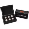 Thermal Grizzly DeltaMate Fitting HT16, Nickel-Plated Steel, G1/4 inch Thread, 6-Pack