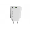 NATEC Ribera Ładowarka ścienna 1x USB-A + 1x USB-C 20W Biała