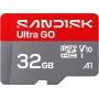 Karta pamięci SanDisk Ultra GO microSDHC 32 GB UHS-I, odczyt 120 MB/s, V10, A1