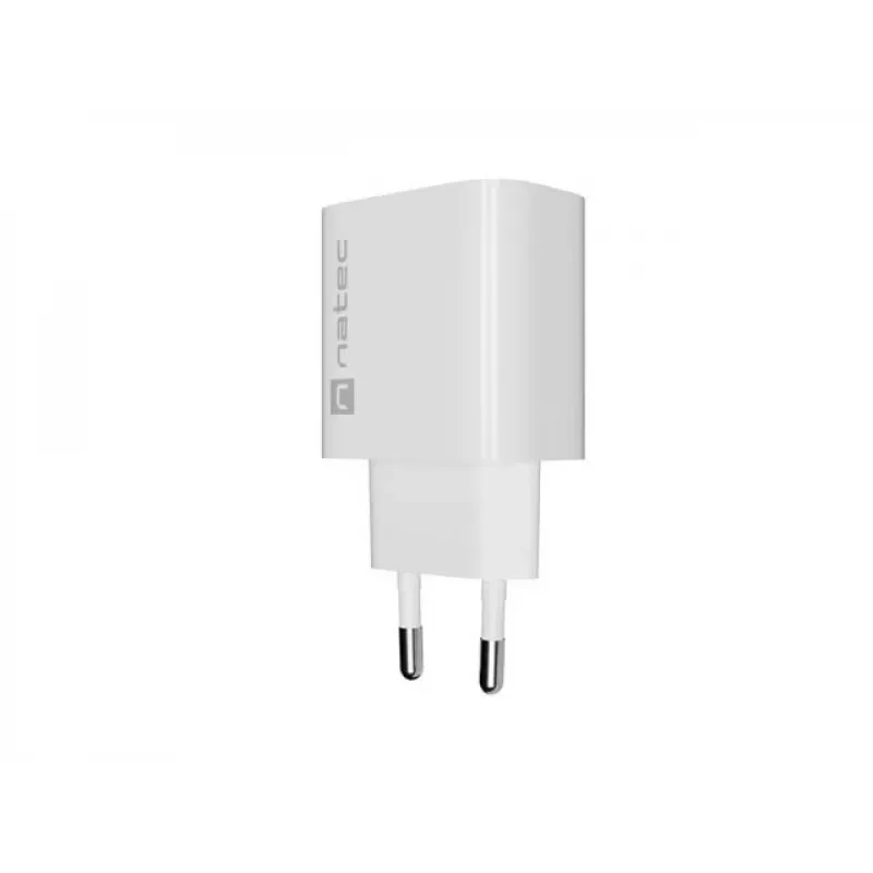NATEC Ribera Wall Charger 1x USB-C 20W Biały