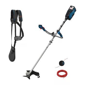 Bosch Professional GFR 18V-25 BH Akumulatorowa Bezszczotkowa Podkaszarka do Trawy (Samo Narzędzie, 18V, 250mm Średnica Cięcia, Niebieski/Czarny)