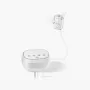 Momcozy BN008 BreezyClear Pro™ Elektryczny Aspirator Do Nosa Dla Niemowląt, 3 Poziomy Ssania, 65 kPa, USB-C, Ekran LED, Uspokajające Światło i Muzyka, Bezbisfenolowy, 0-6 Lat