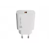 NATEC Ribera Ładowarka ścienna 1x USB-A 18W Biała