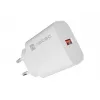 NATEC Ribera Ładowarka ścienna 1x USB-A 18W Biała