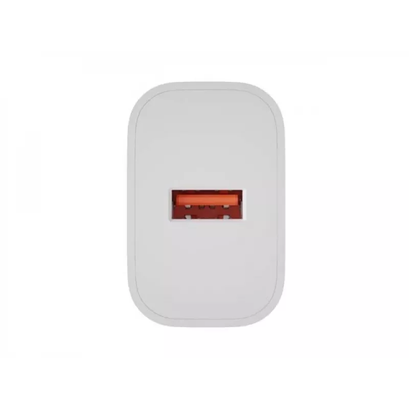 NATEC Ribera Ładowarka ścienna 1x USB-A 18W Biała