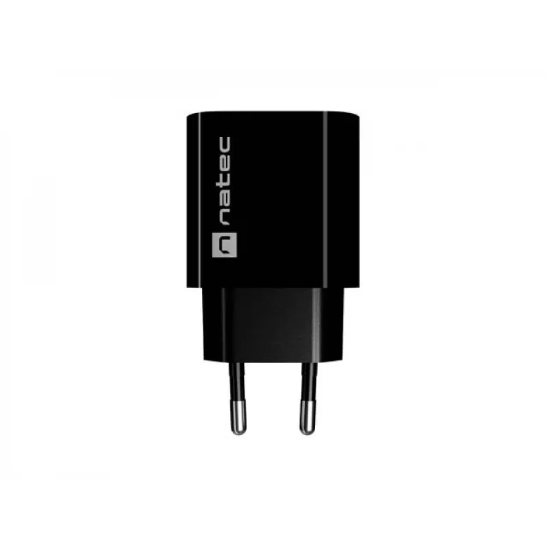 Natec Ribera USB-A Wall Charger 18W Black
