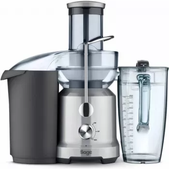 Sage SJE430SIL2CEU1 the Nutri Juicer Cold Wyciskarka odśrodkowa 1250W 2L dzbanek 3L pojemnik na miąższ Srebrny
