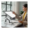 ALOGIC Clarity Fold Touch 27 cali 4K UHD IPS Monitor Dotykowy z Kamerą, 65W USB-C PD, Składana Podstawa