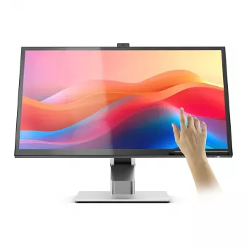 ALOGIC Clarity Fold Touch 27 cali 4K UHD IPS Monitor Dotykowy z Kamerą, 65W USB-C PD, Składana Podstawa