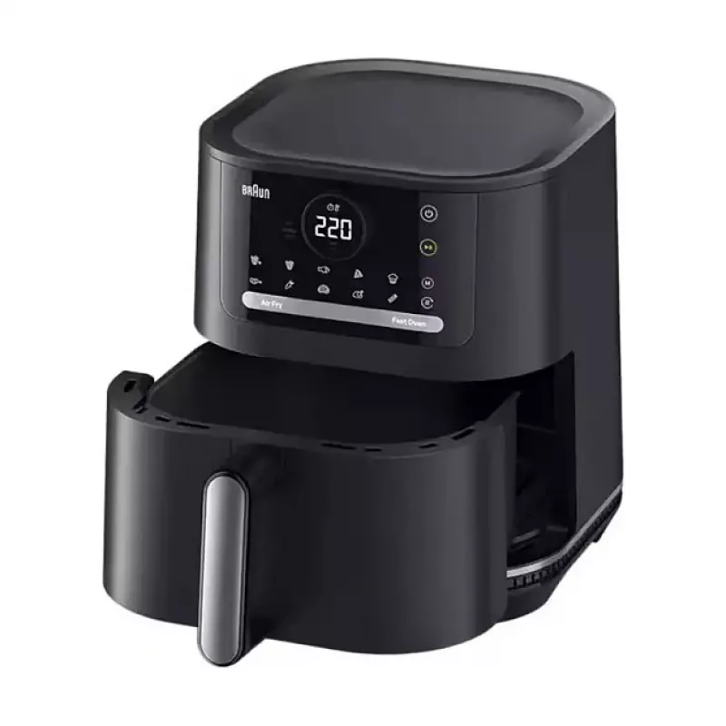 Braun Household 2-w-1 Frytkownica Beztłuszczowa MultiFry 5 HF 5054I (Czarny, 2000 W, Kosz 6.0 L)