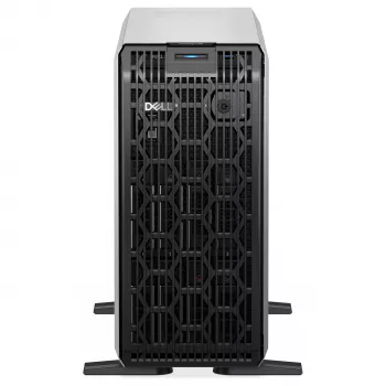 Serwer wieżowy Dell PowerEdge T360 - Intel Xeon 6333P 2,3 GHz - 32 GB DDR4 - 480 GB SSD - 8 gorącowkładanych wnęk 3,5 inch - PERC H755 - Broadcom 5720 - iDRAC9 - zasilacz 700 W - 3 lata Basic NBD
