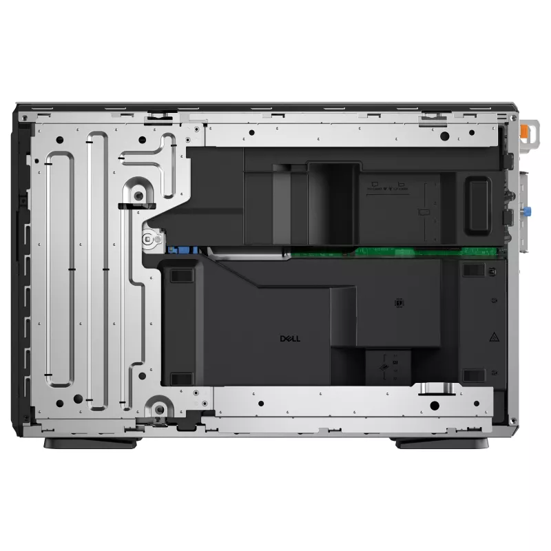 Serwer wieżowy Dell PowerEdge T360 - Intel Xeon 6333P 2,3 GHz - 32 GB DDR4 - 480 GB SSD - 8 gorącowkładanych wnęk 3,5 inch - PERC H755 - Broadcom 5720 - iDRAC9 - zasilacz 700 W - 3 lata Basic NBD