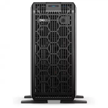Serwer wieżowy Dell PowerEdge T360 - Intel Xeon 6333P 2,3 GHz - 32 GB DDR4 - 480 GB SSD - 8 gorącowkładanych wnęk 3,5 inch - PERC H755 - Broadcom 5720 - iDRAC9 - zasilacz 700 W - 3 lata Basic NBD