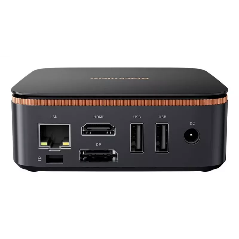Blackview MP20 Mini PC AMD Ryzen 3 3300U 8GB DDR4 256GB NVMe SSD Windows 11 Pro Czarny