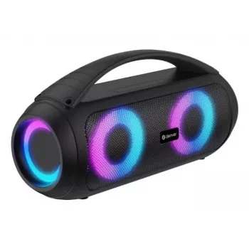 Denver BTG-618 Przenośny Bluetooth Głośnik Imprezowy 200W z Oświetleniem LED, Czarny