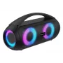 Denver BTG-618 Przenośny Bluetooth Głośnik Imprezowy 200W z Oświetleniem LED, Czarny