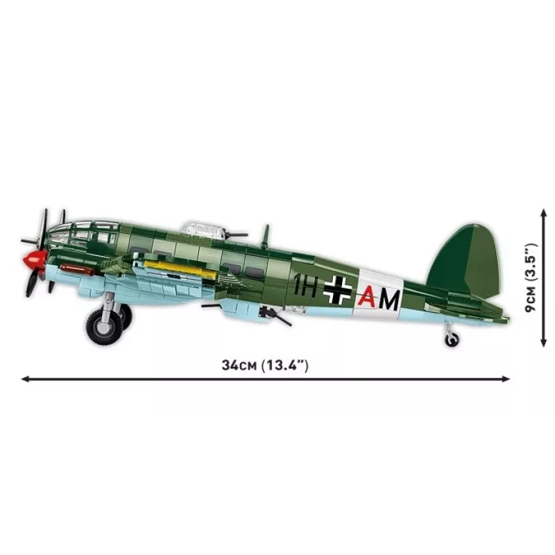 Zestaw klocków konstrukcyjnych COBI Heinkel HE 111 H-22 z bombą latającą V1, 927 elementów