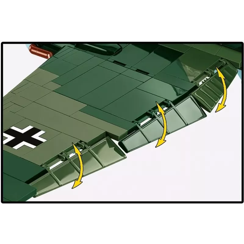 Zestaw klocków konstrukcyjnych COBI Heinkel HE 111 H-22 z bombą latającą V1, 927 elementów