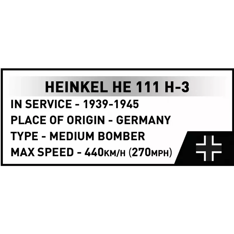 COBI Blocks Heinkel HE 111 H-3 788 pcs.