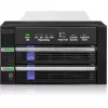 ICY BOX FatCage 2x 2.5/3.5 SATA HDD/SSD RAID 1 w zatoce 5.25 Czarny/Srebrny