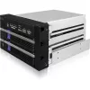 ICY BOX FatCage 2x 2.5/3.5 SATA HDD/SSD RAID 1 w zatoce 5.25 Czarny/Srebrny