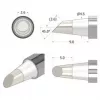 iFixit FixHub Końcówka lutownicza stożkowo-dłutowa 2,6 mm srebrna
