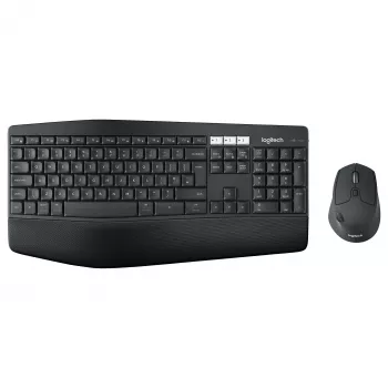 Logitech MK850 Performance Bezprzewodowy Zestaw Klawiatury i Myszki - Czarny - Układ QWERTY Włoski